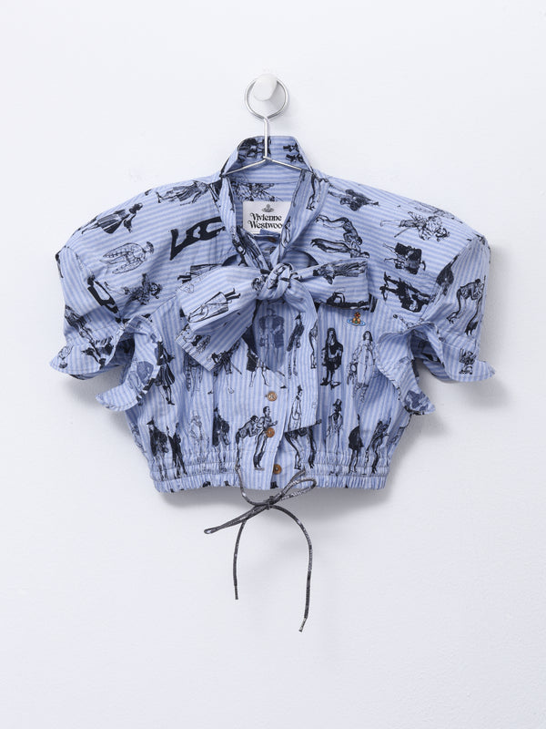 CROPPED FOOTBALL HEART SHIRT_EVOLUTION OF MEN